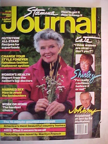 Ladies Home Journal Magazine - October 1987 - Katharine Hepburn