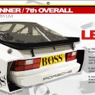 Porsche 944 Gt Le Mans 1981 vinyl banner - Limited Edition - Signed