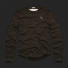 NWT Abercrombie & Fitch Men's Sweater Henley Hoodie S