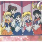Sailor Moon Artbox/Second Series Sticker #49 - The Sailor Scouts