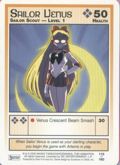 Sailor Moon Premiere CCG Card #110