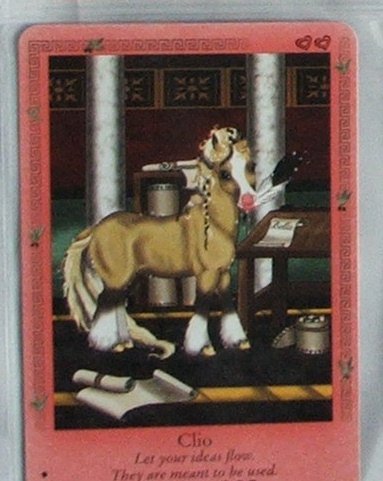Bella Sara Ancient Lights Card #7 Clio
