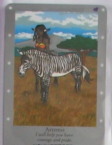 Bella Sara Series One Card #1 Artemis