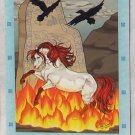 Bella Sara Northern Lights Card #8 Firewalker