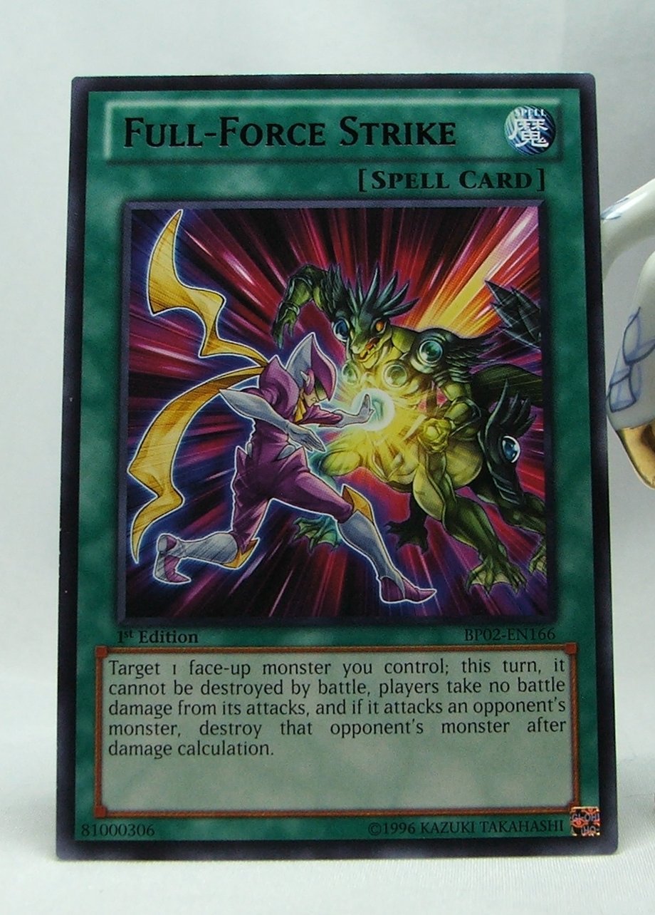 YuGiOh Battle Pack 2 War of the Giants First Edition BP02-EN166 Full-Force Strike