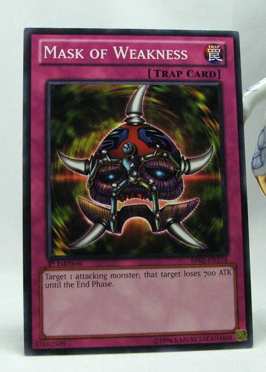 YuGiOh Battle Pack 2 War of the Giants First Edition BP02-EN174 Mask of Weakness
