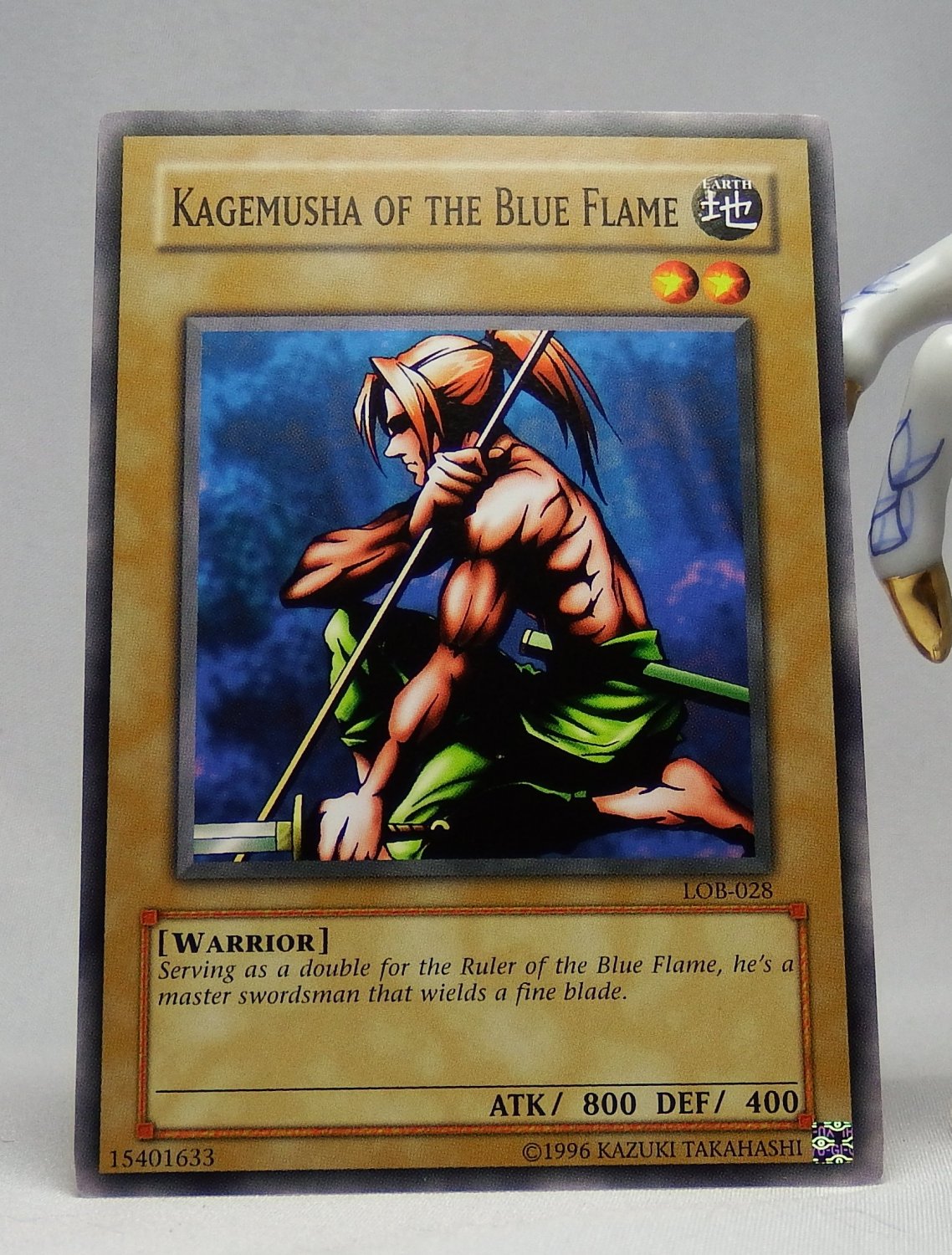 YuGiOh Legend of Blue Eyes White Dragon LOB-028 Kagemusha of the