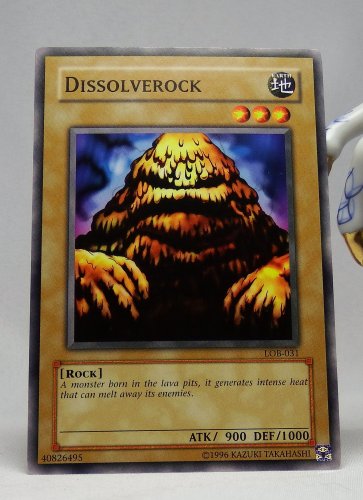 YuGiOh Legend of Blue Eyes White Dragon LOB-031 Dissolverock