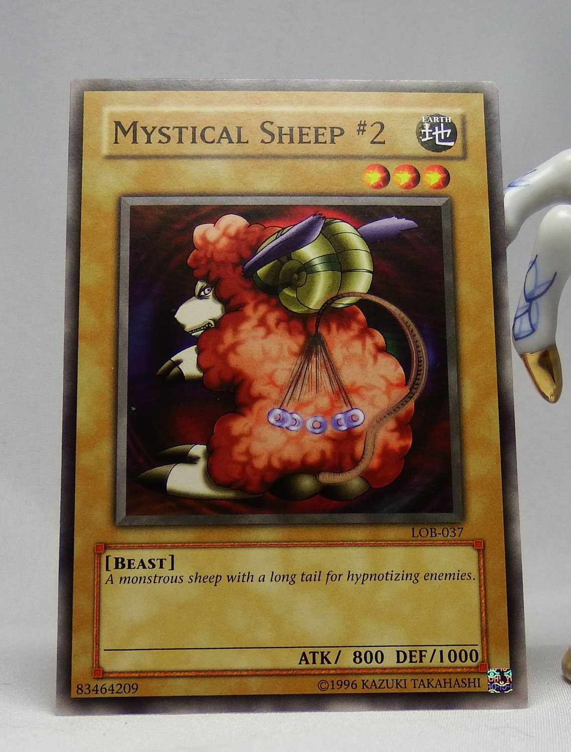 YuGiOh Legend of Blue Eyes White Dragon LOB-037 Mystical Sheep #2