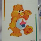 Care Bears 1994 Trading Sticker #118 - Birthday Bear
