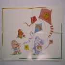 Care Bears 1994 Trading Stickers Set #152, 153, 154, 155