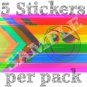 Be Glitch - Hack the Planet Stickers - Pack of 5