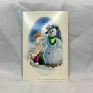 Bella Sara Starlights Sticker Card #3/10 Sara and the Snowman