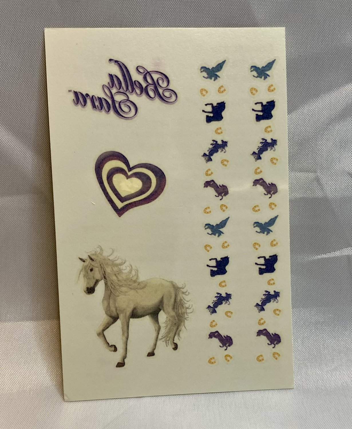 Bella Sara Treasures Temporary Tattoos