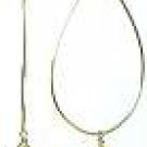 Lemon Quartz Teardrop 14kt Gold Drop Earrings