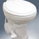 Dometic Sealand 210 111 Traveler Lite Low Profile China RV Toilet w/hand sprayer White