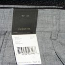 Claiborne Gray Pin Stripe Dress Slacks 34x30