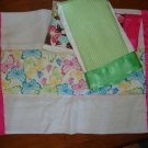 Butterfly Burp Cloths