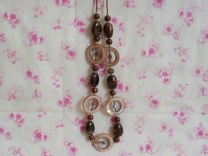 Brown Beaded Necklace