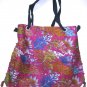 beach bag  , womens boho fabric bag purse #0003 hippy hippie student purse