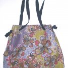 beach bag  , womens boho fabric bag purse , hippy hippie student purse