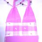 classic plaid natural cotton bag , sweet boho purse , student shoulder bag Back to school Sale