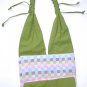 classic plaid natural cotton bag , sweet ladies purse , student shoulder bag Back to school Sale