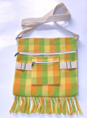 natural cotton boho purse , womens ladies bag ,crossbody student shoulder bag Back to school Sale