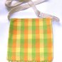 natural cotton boho purse , womens ladies bag ,crossbody student shoulder bag Back to school Sale