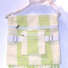 natural cotton boho purse , womens ladies bag crossbody student shoulder bag Back to school Sale,