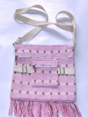 natural cotton boho purse , womens ladies bag , student shoulder bag crossbody Back to school Sale