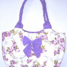 Free shipping sweet fabric purse bag,flowers basket Tote,student handbag Back to school Sale