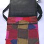 patchwork hippie bag , boho patchwork student bag for simply woman girl and artist  crossbody