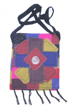 Free shipping patchwork hippie bag,boho patchwork tablet carry bag