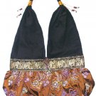 Free Shipping beautiful embroidered womens purse , boho hippie bag