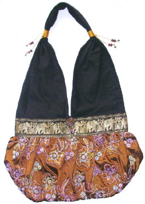 Free Shipping beautiful embroidered womens purse , boho hippie bag
