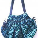 Free shipping funny girl teal purse,sassy boho shoulder bag