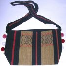 hill tribe bag , natural colored purse for boho hippie and ladies also