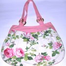 SALE! soft pink and roses sweet purse bag for womens lady's and girl's