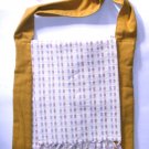 SALE! hippy hippie hand woven cotton pouch messenger bag , mens unisex crossbody