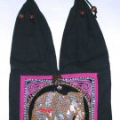 Sale,Free shipping,EMB black womens purse,boho hippie hippy shoulder bag