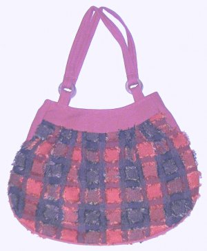 sharp sexy chic in itself furry fabric purse bag for women girls and ladies