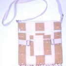Lovely crossbody Purse , shoulder Bag for girl student , classic 4 sections mini carry for women