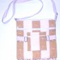Lovely crossbody Purse , shoulder Bag for girl student , classic 4 sections mini carry for women