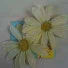 White and Yellow Hair Pins