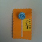 Light Blue Flower Hair Pin