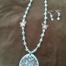 Butterfly Garden Necklace and Earrings