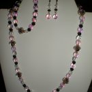 Roses in Windows Jewelry Set