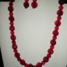 Crimson Beauty Jewelry Set