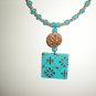 Golden Blue Necklace